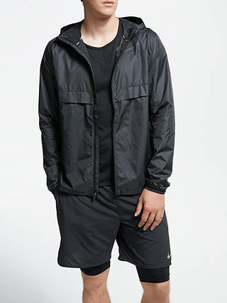 Nike Shield Men's Running Jacket, Black