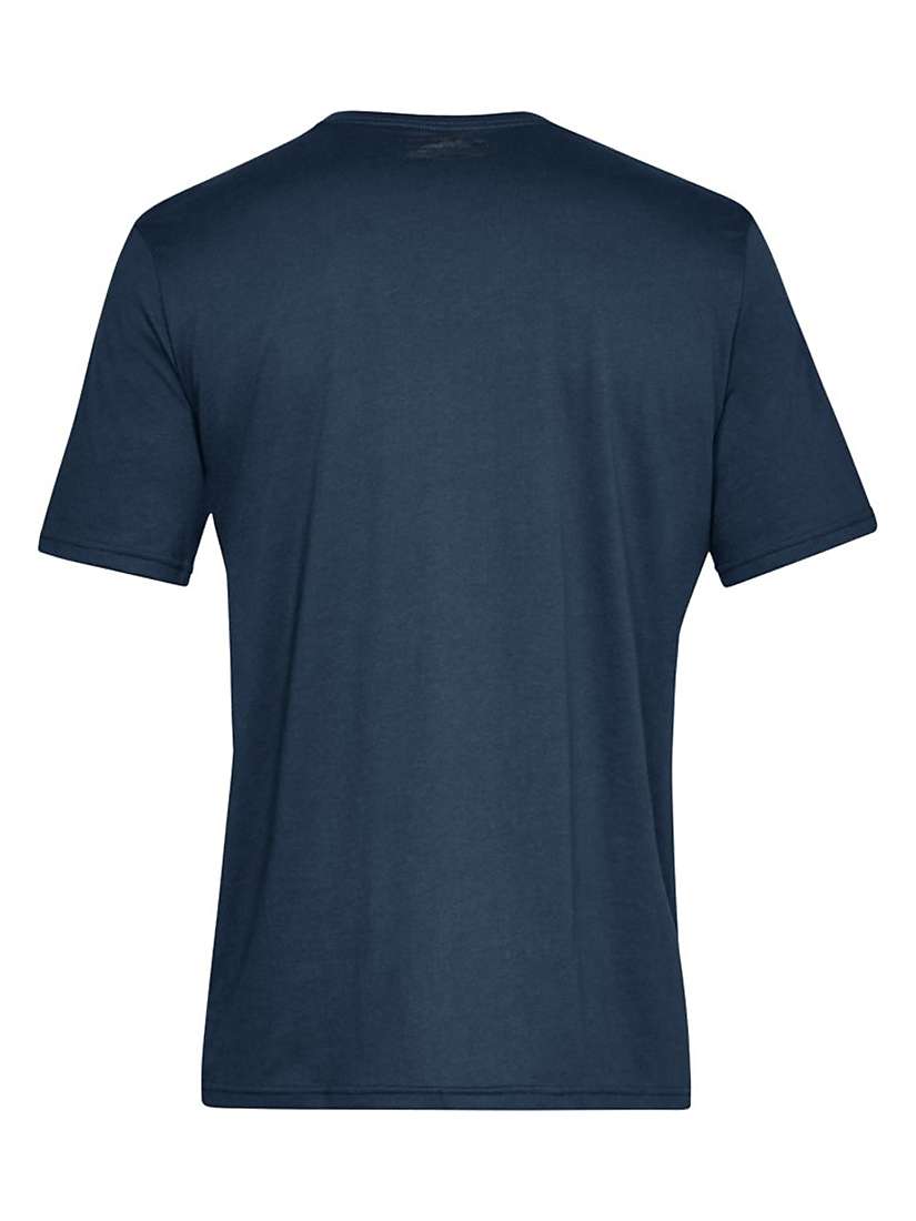 Buy Under Armour Sportstyle Chest Logo Training Top, Navy Online at johnlewis.com