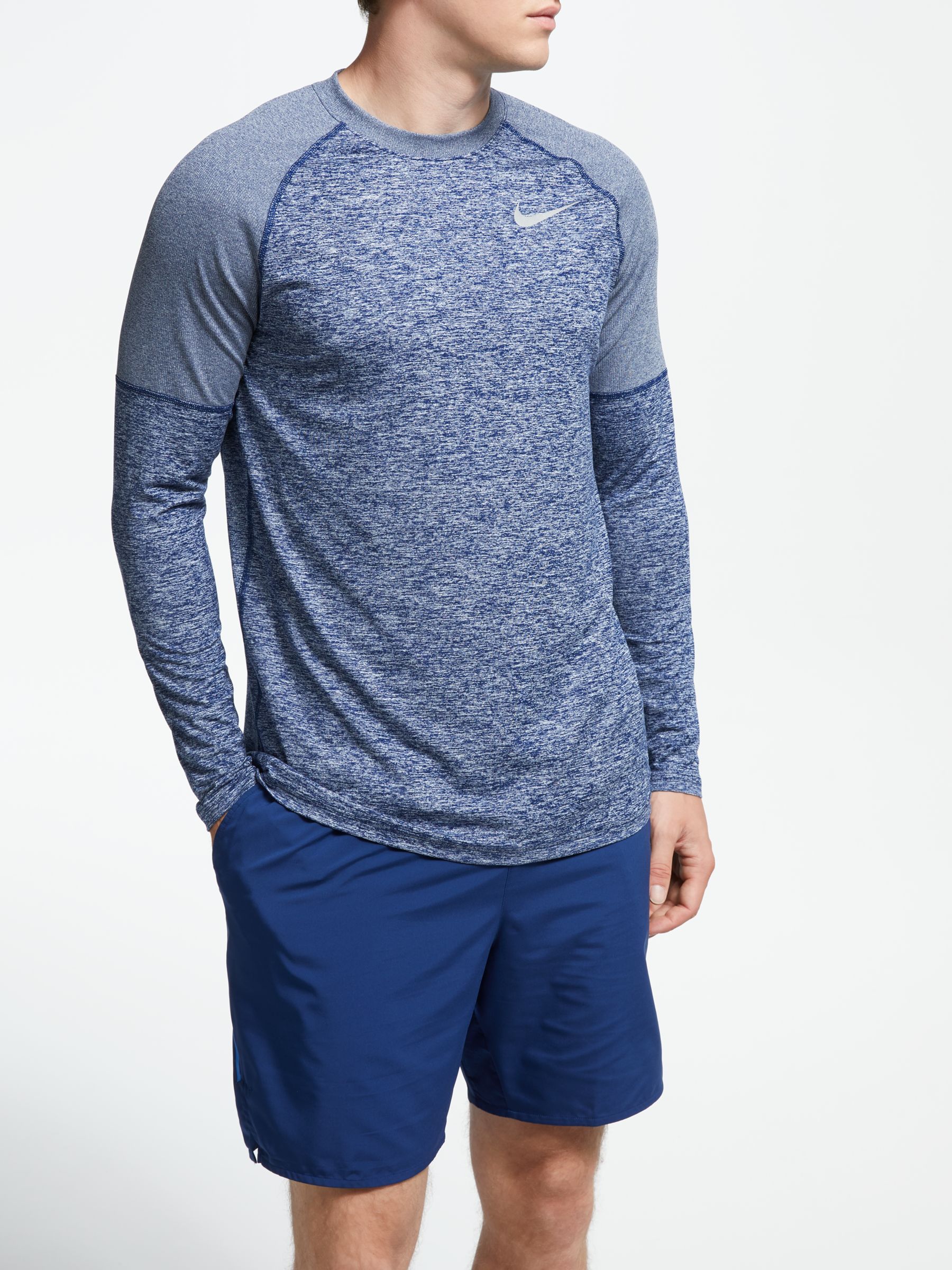 Nike Element Men's Long Sleeve Running Top at John Lewis & Partners