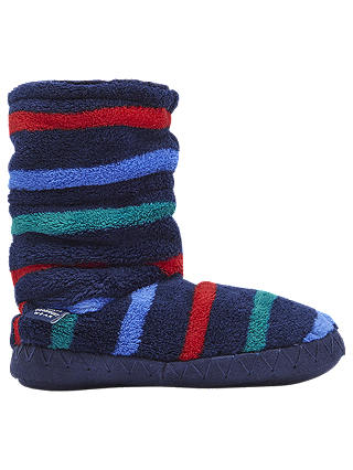 Baby Joule Striped Padabout Ankle Slippers, Multi Stripe