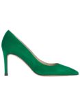 L.K.Bennett Floret Pointed Court Shoes, Green