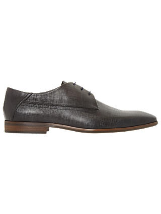 Dune Pacos Textured Derby Shoes