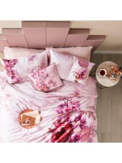 Ted Baker Splendour Pair Standard Pillowcases, Pink