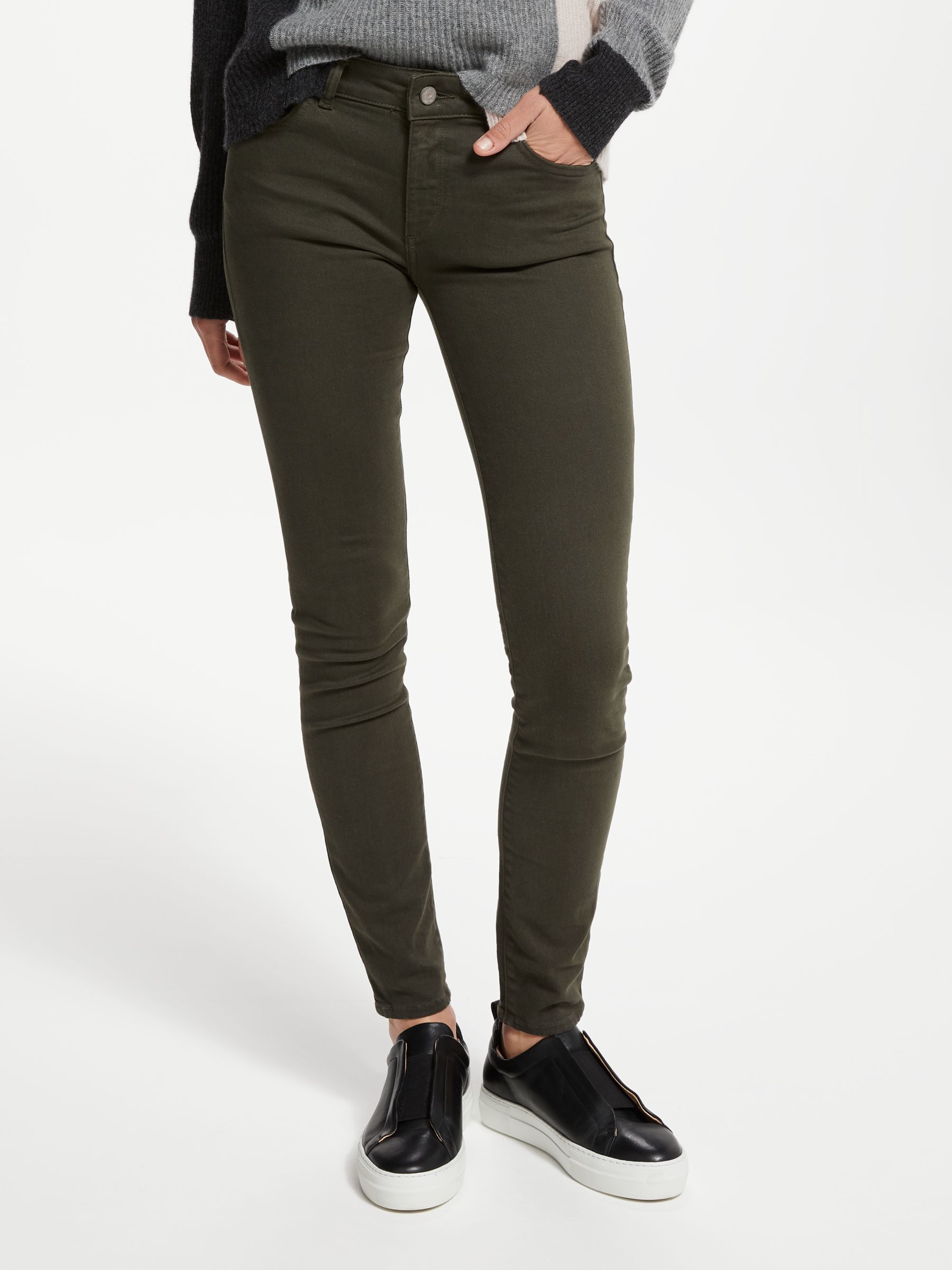 DL1961 Florence Mid Rise Skinny Jeans, Dale
