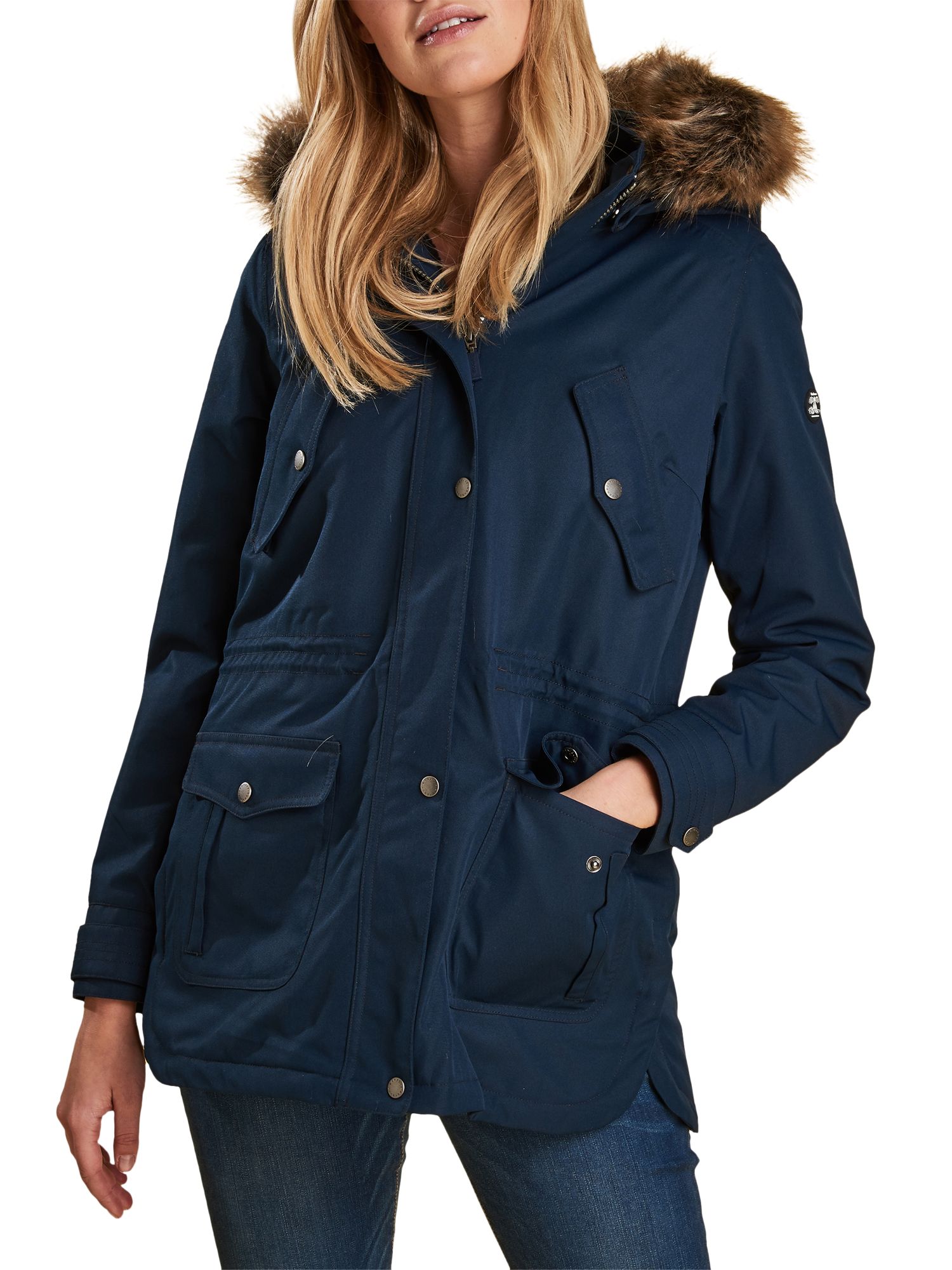 barbour stronsay jacket navy