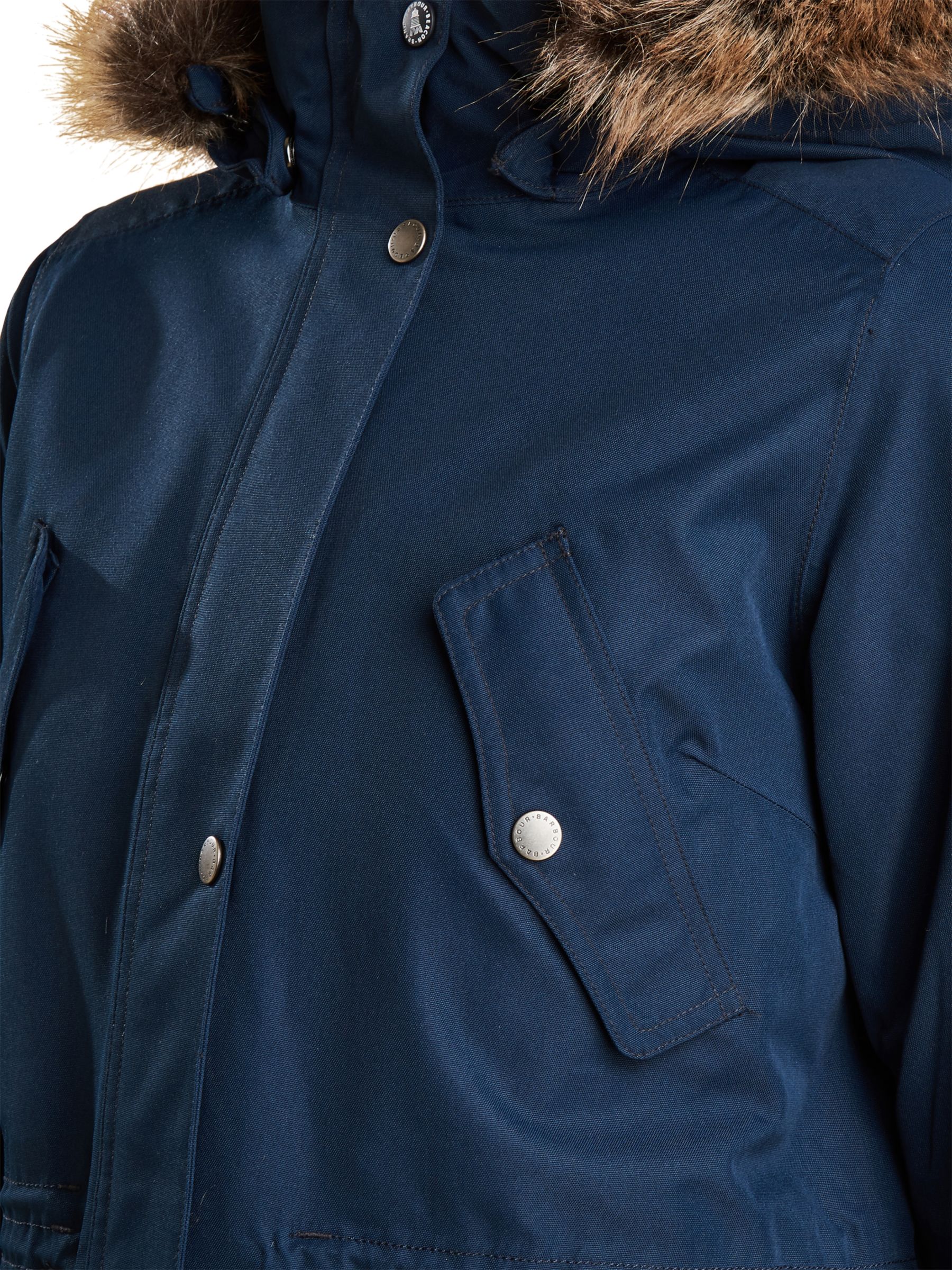 barbour stronsay jacket navy