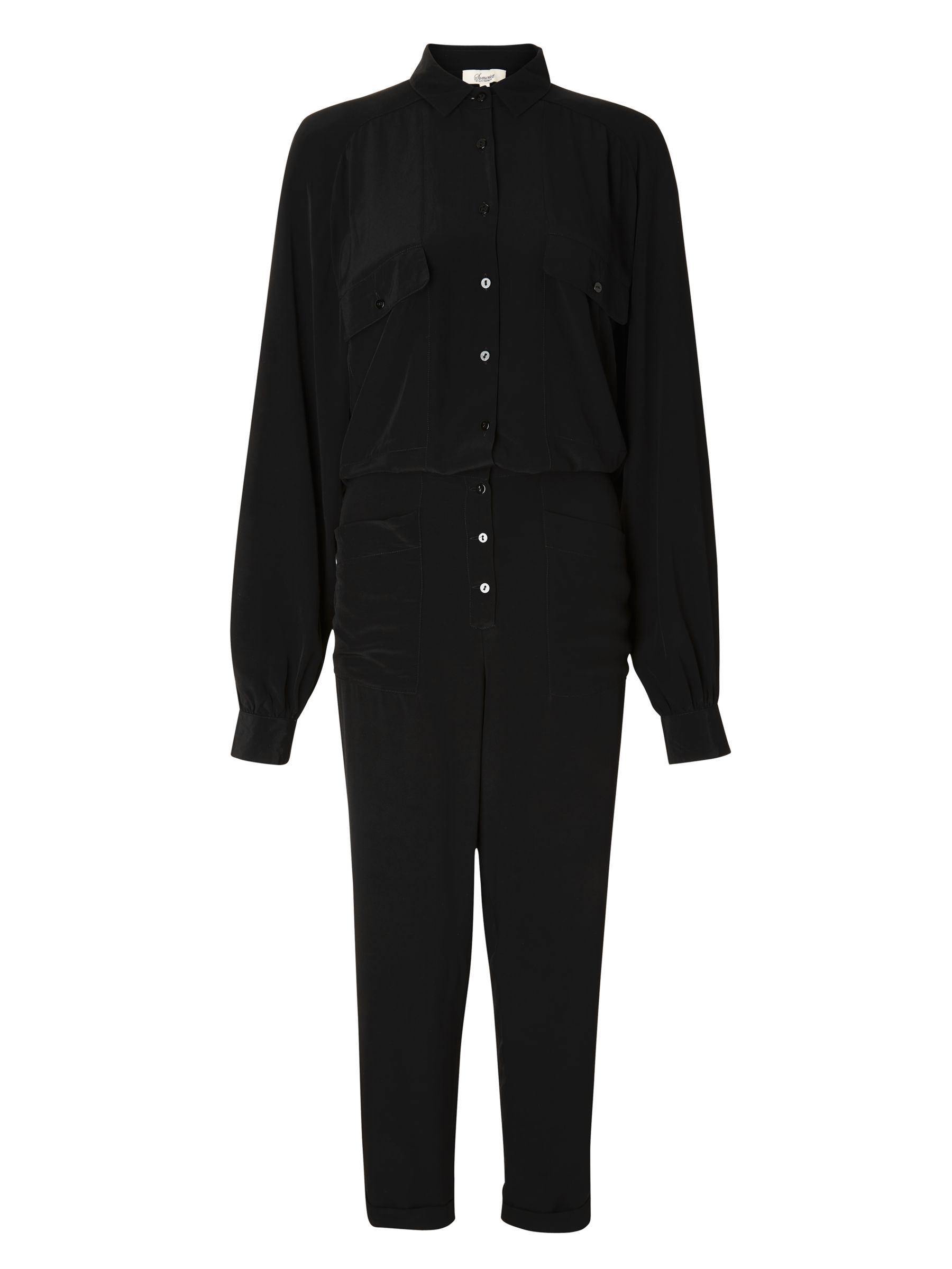 Somerset by Alice Temperley Shirt Jumpsuit, Black