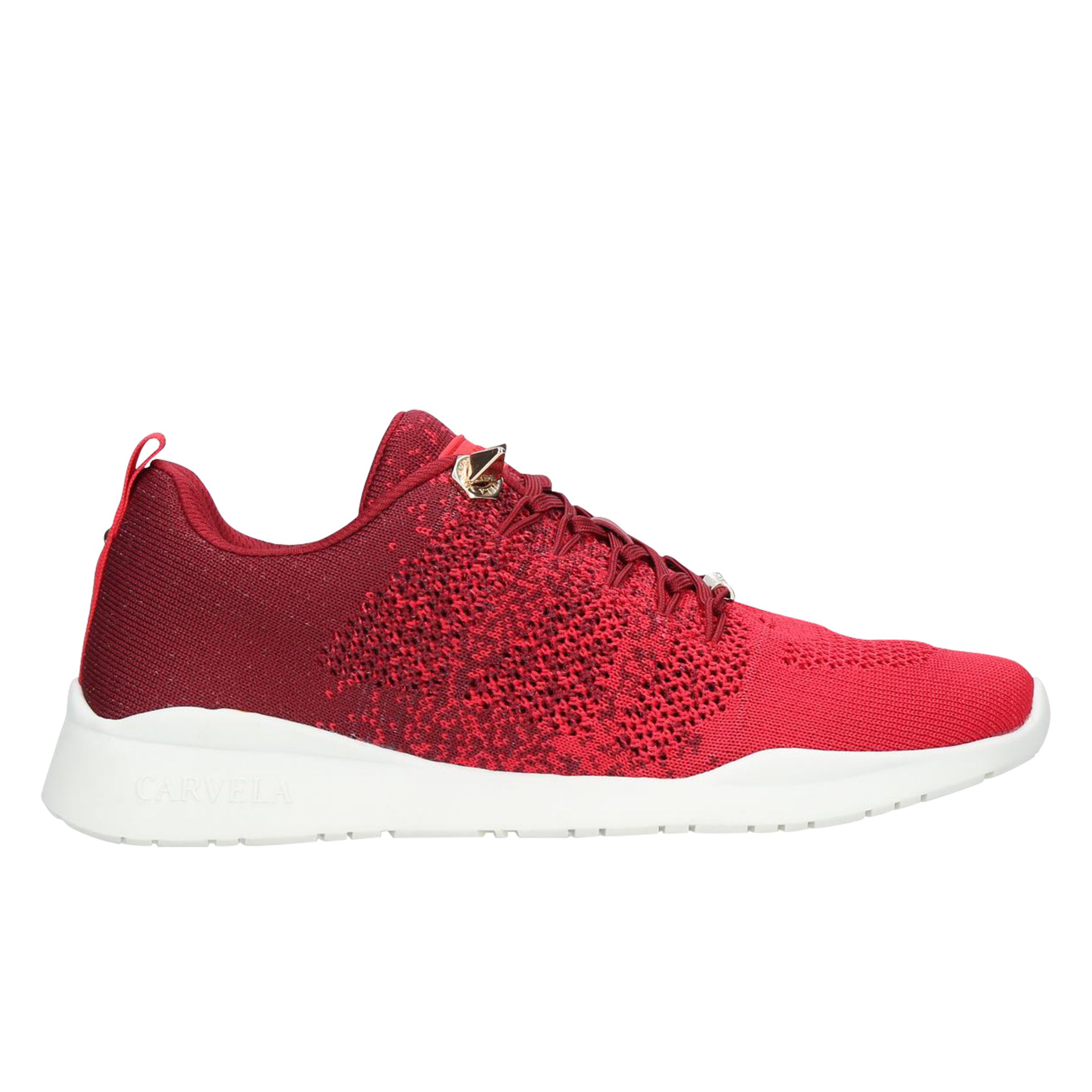 carvela trainers red