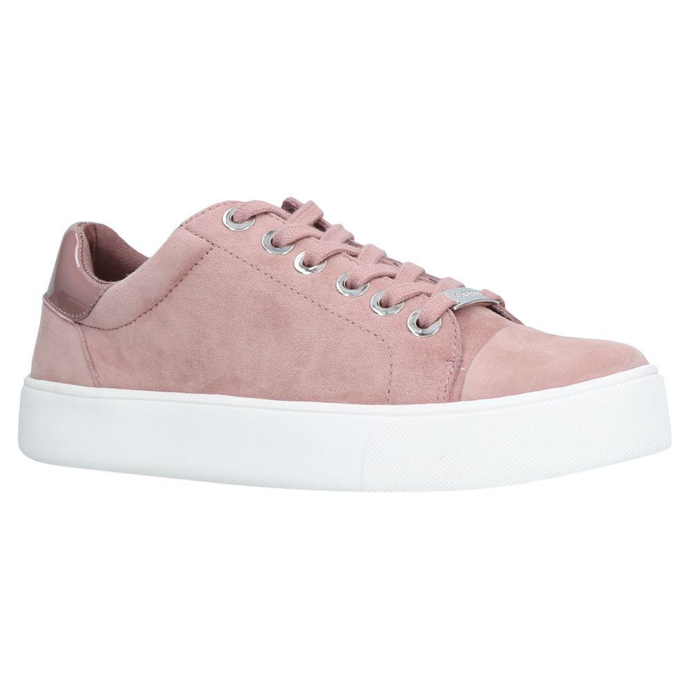 carvela pink trainers
