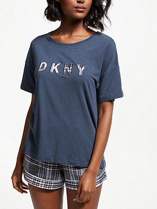 DKNY Hello Fall Pyjama Set, Blue/Pink