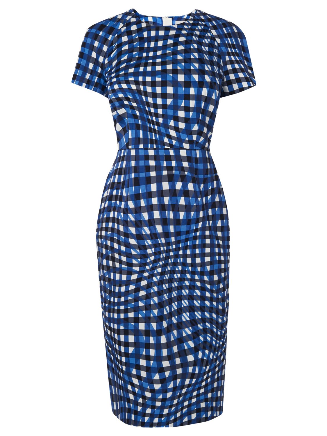 L.K.Bennett Kaleigh Dress, Blue/Multi at John Lewis & Partners