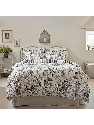 Cabbages & Roses Paris Bedding, Charcoal