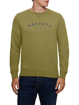 Hackett London Men's Classic Logo Crew Sweatshirt 