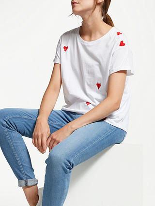 ARMEDANGELS Nalin Organic Cotton Hearts T-Shirt