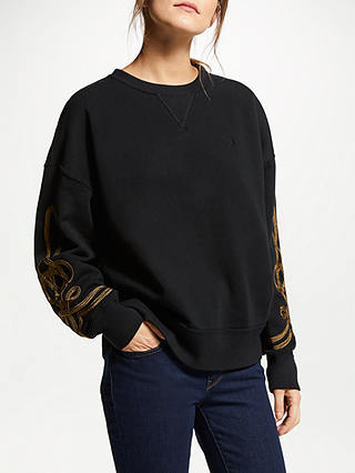 Polo Ralph Lauren Bullion Trim Sweatshirt, Polo Black