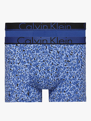Calvin Klein Animal Print Boxers, Pack of 2, Blue