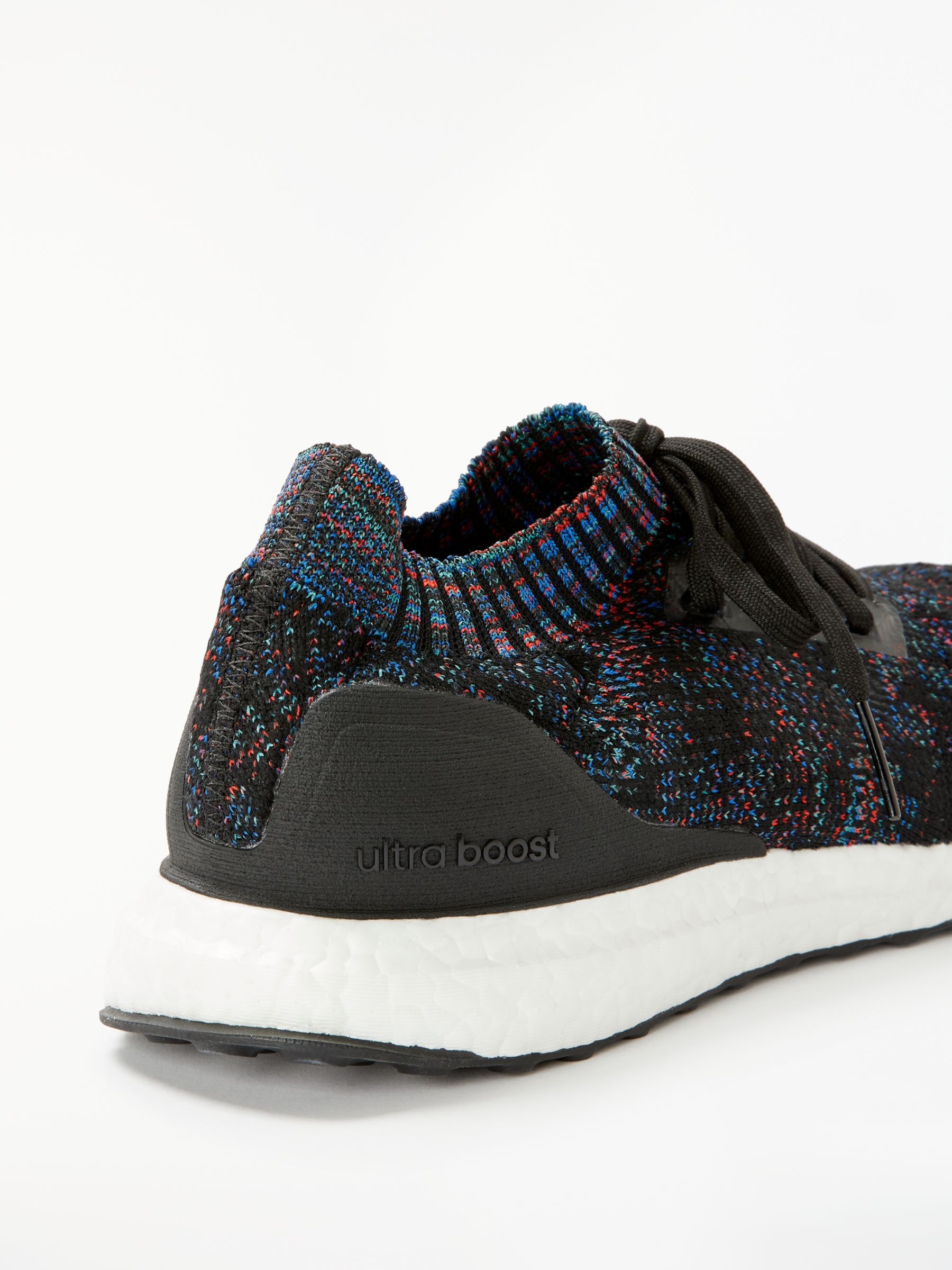 adidas ultra boost uncaged core black active red blue
