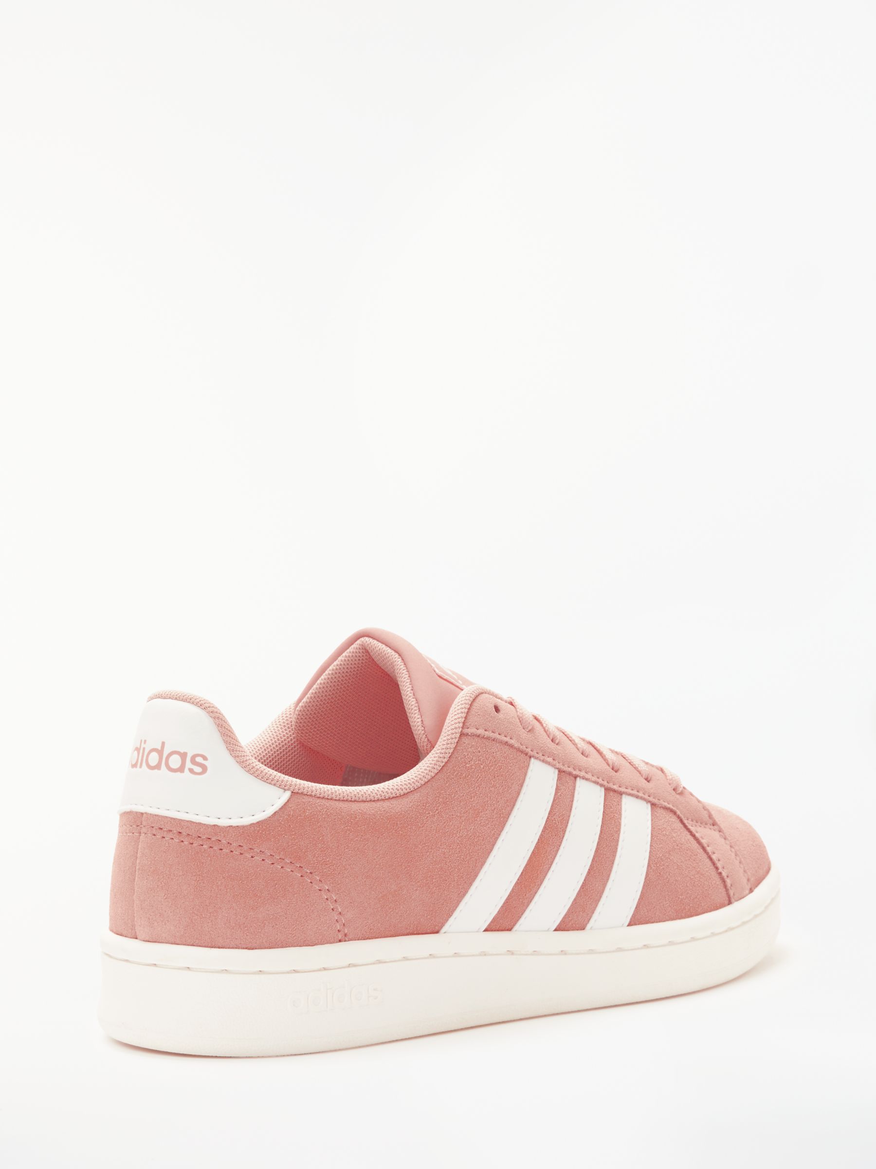 dusky pink adidas trainers
