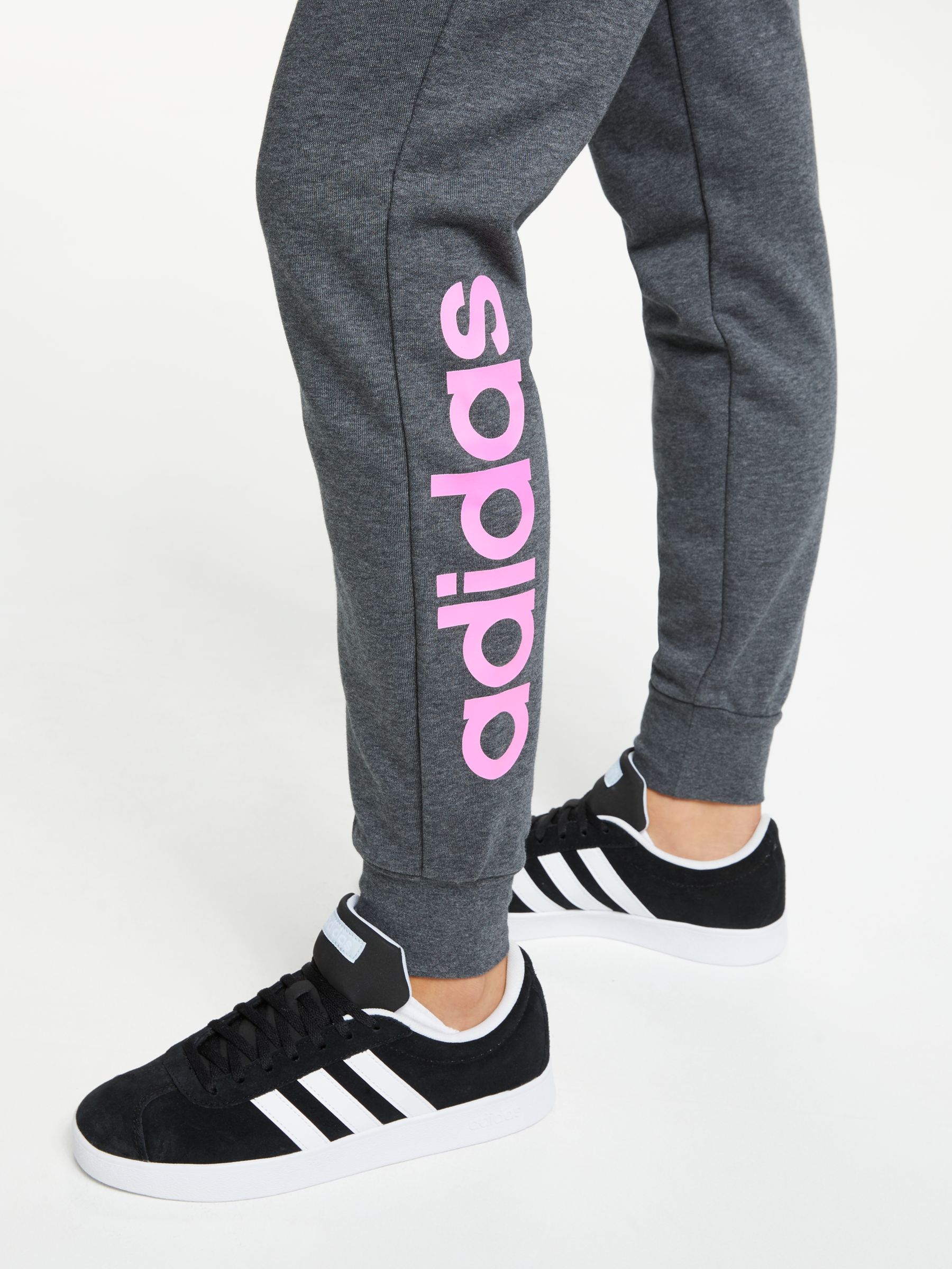 pink adidas tracksuit bottoms