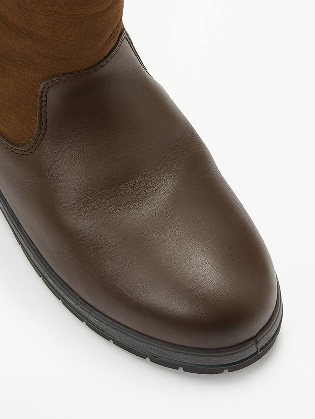 Dubarry Galway Gortex Wide Calf Waterproof Knee High Boots, Walnut Leather
