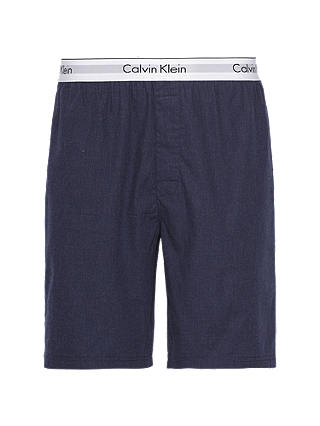 Calvin Klein Cotton Pyjama Shorts, Blue