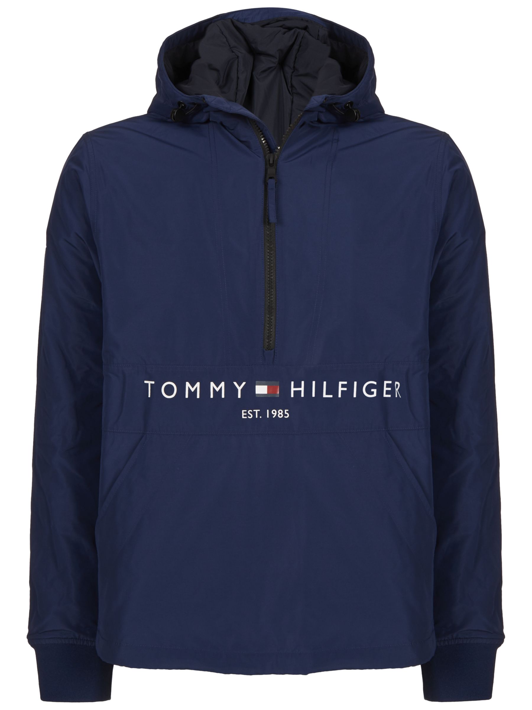 tommy hilfiger junior padded logo anorak jacket