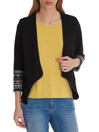 Betty Barclay Embroidered Cardigan, Navy