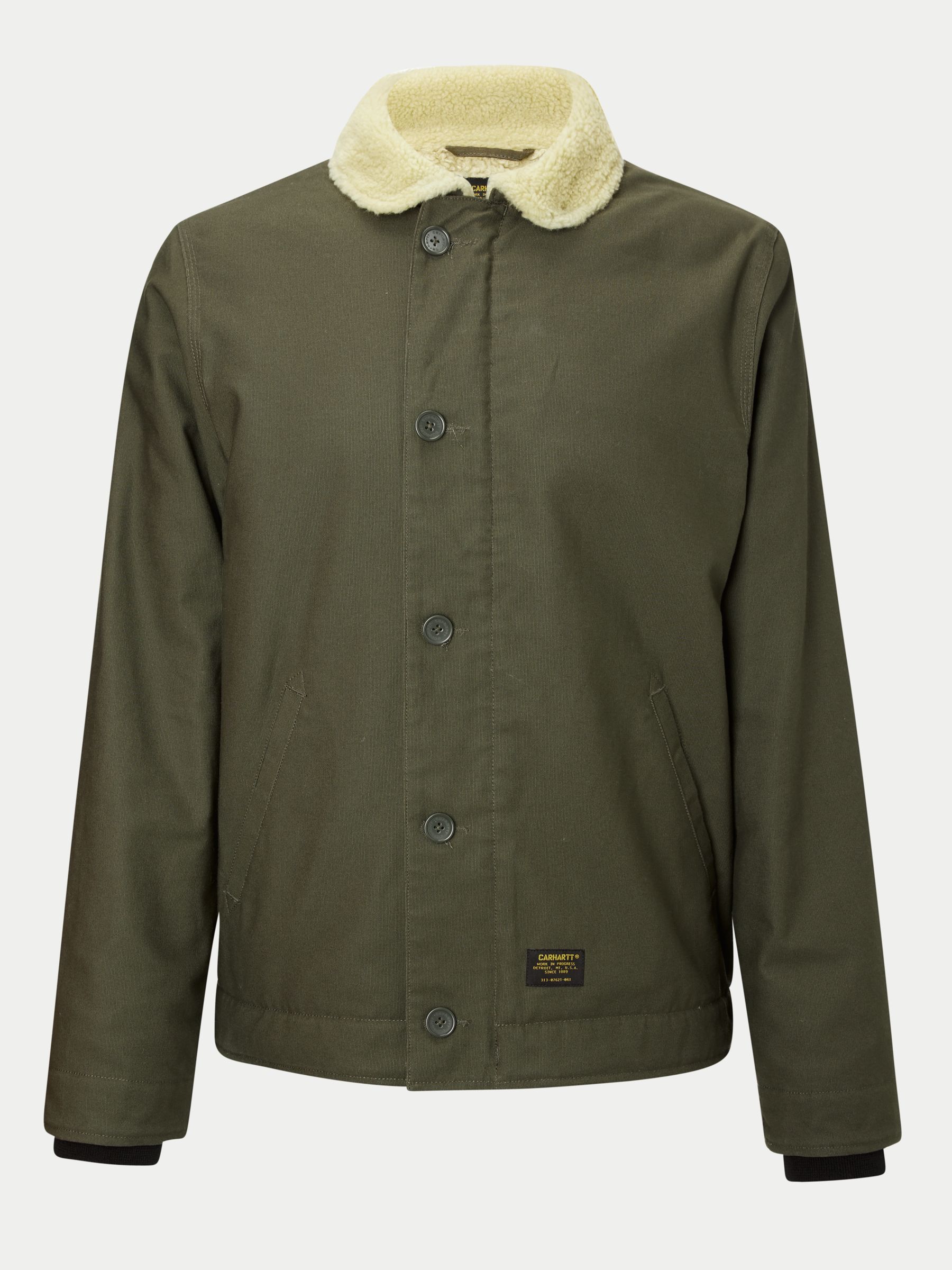 Carhartt WIP Sheffield Borg Lined Collar Jacket, Cypress