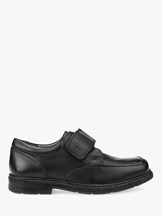 Geox Kids' J Federico Riptape Shoes, Black