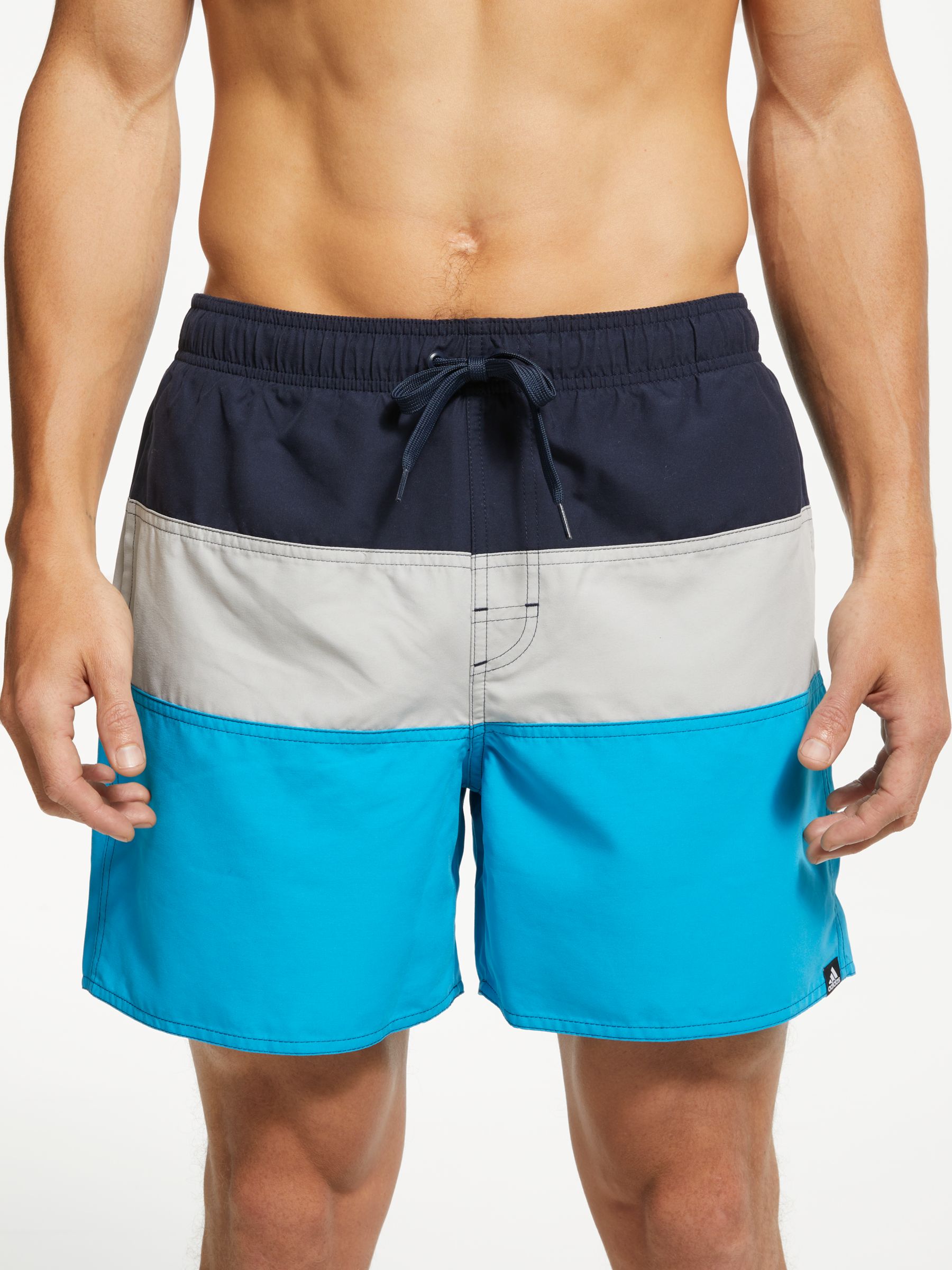 adidas grey swim shorts