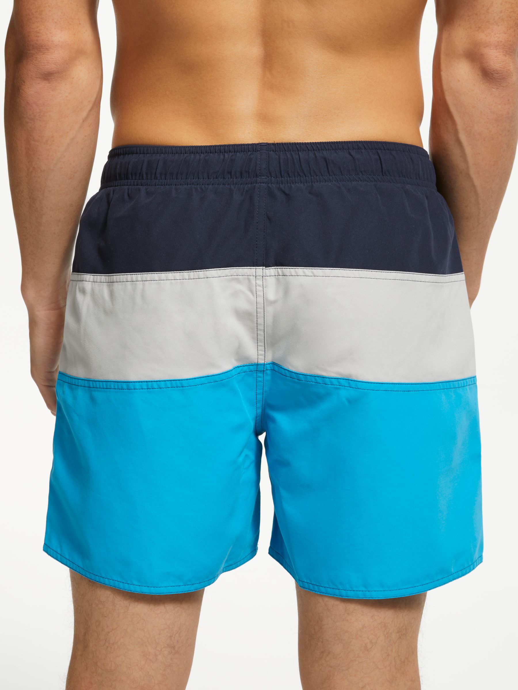 adidas colour block swim shorts