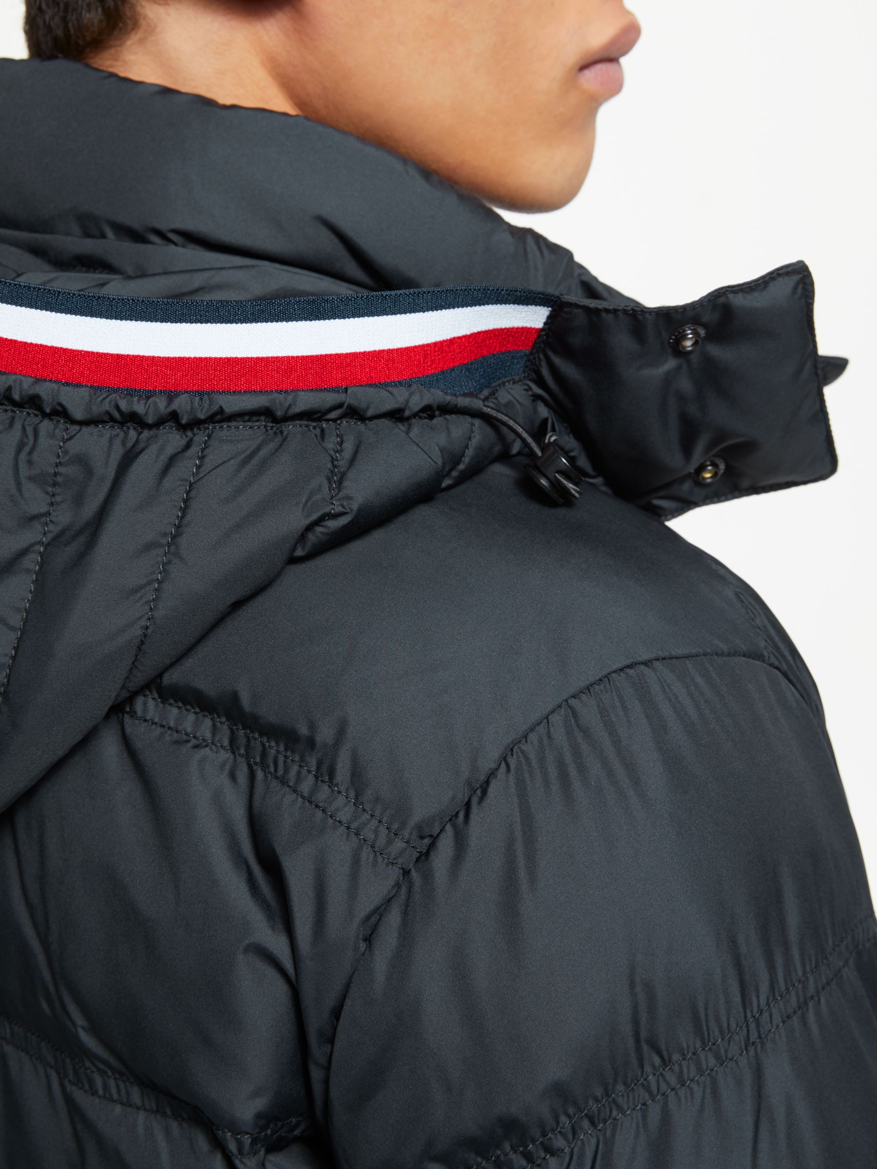 tommy hilfiger down hooded jacket
