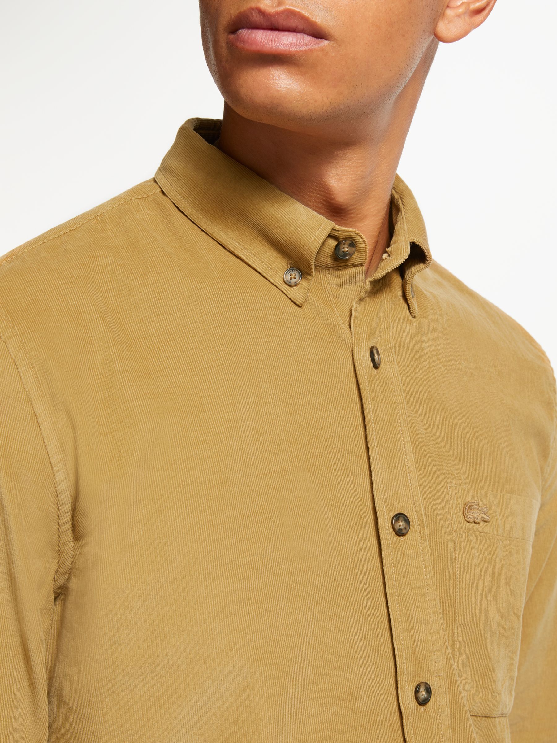 lacoste cord shirt