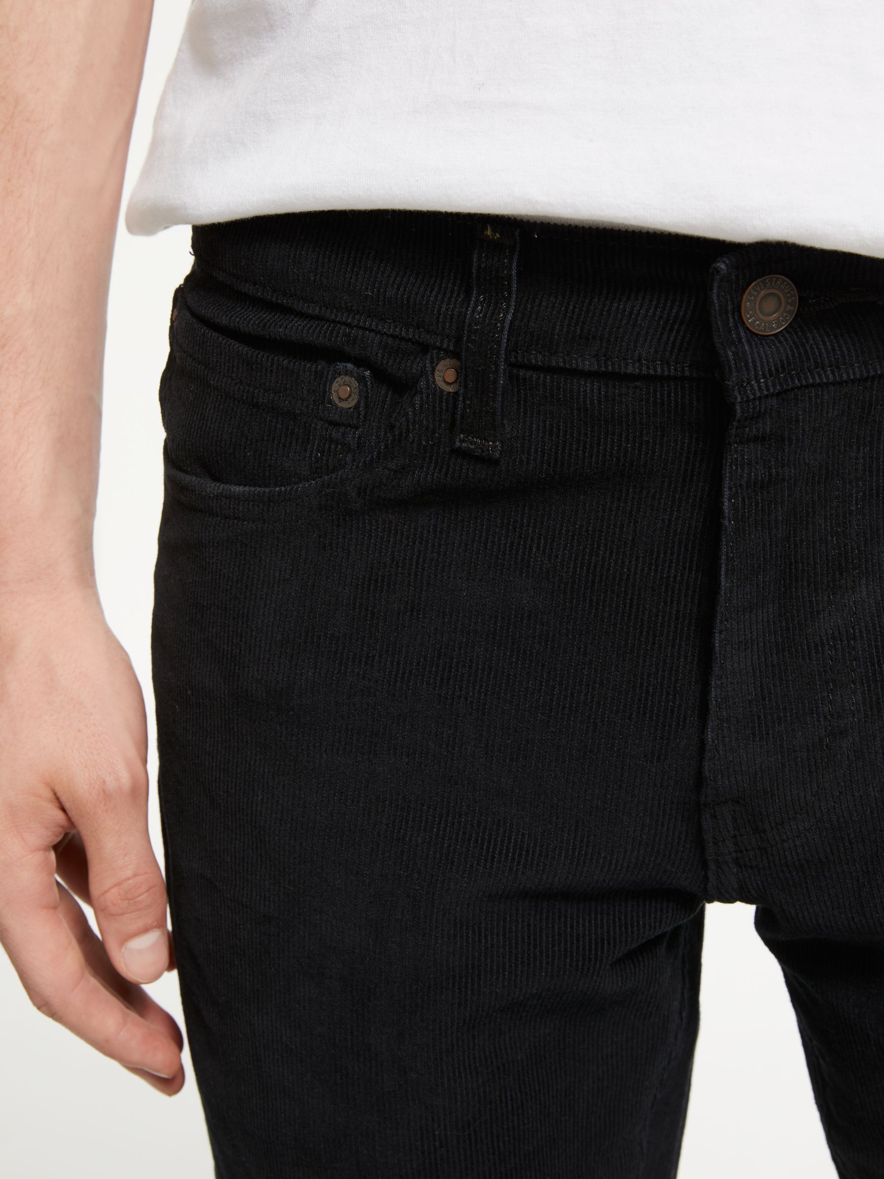 levi's 511 cord slim fit trousers