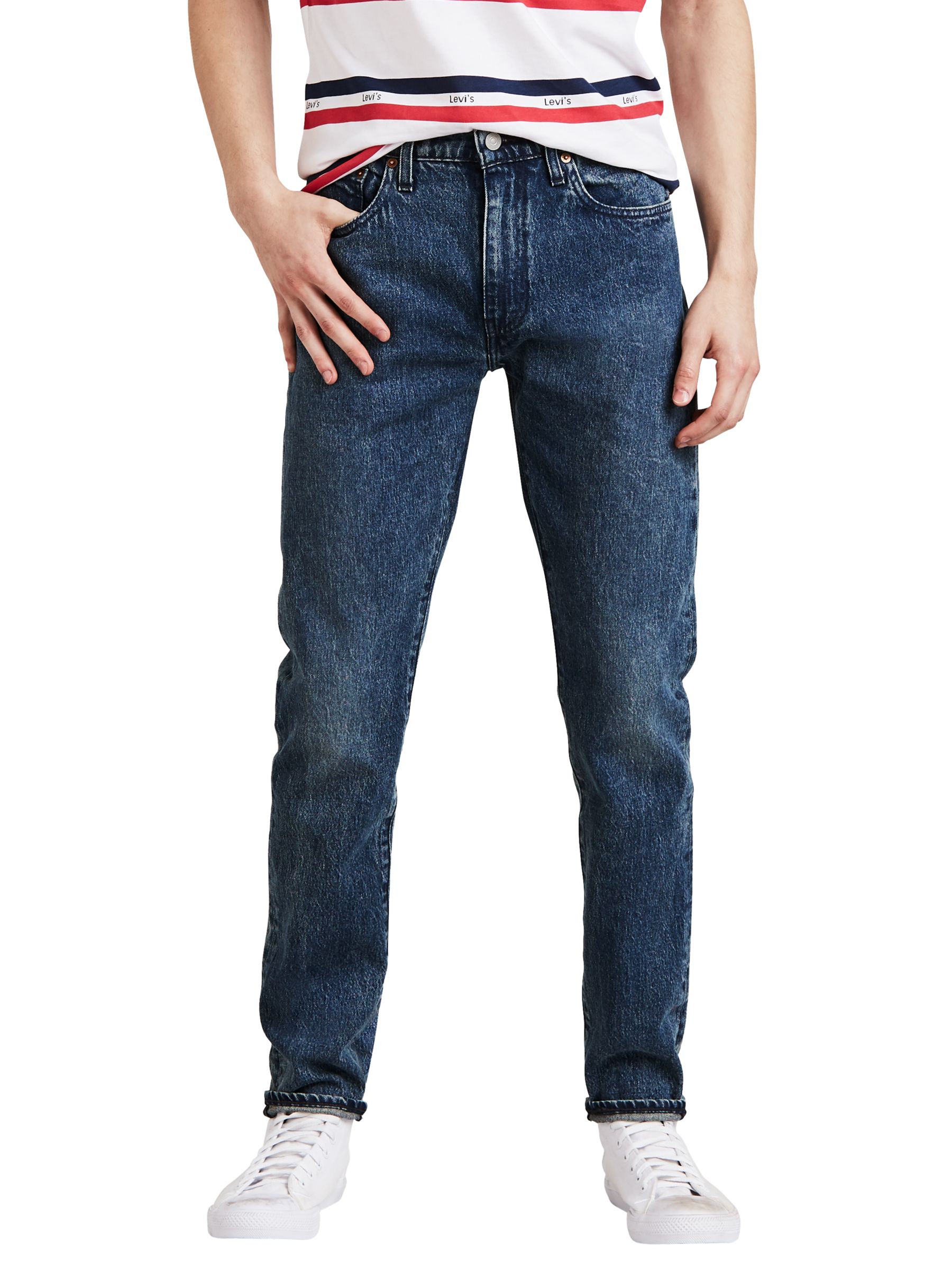 levi's 512 slim tapered jeans blue