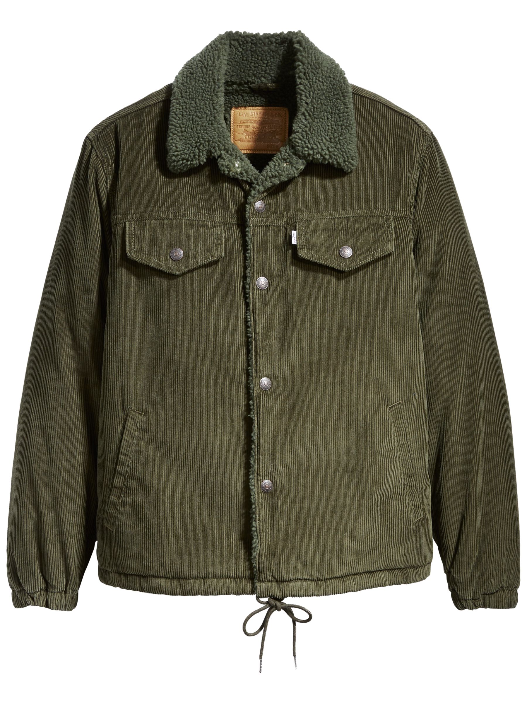 levis green corduroy jacket