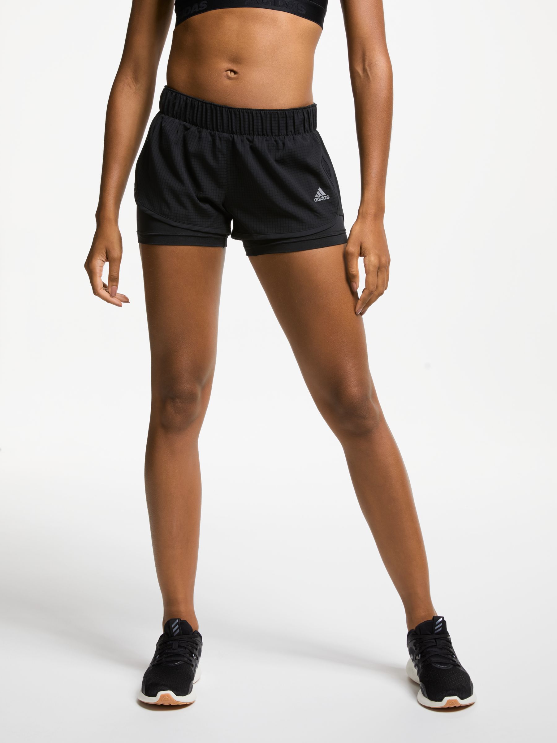 adidas M10 Running Shorts, Black at 