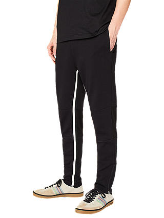 PS Paul Smith Mixed Stripe Track Pant Trousers, Black