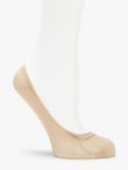 John Lewis & Partners Micro Mesh Foot Socks, Natural