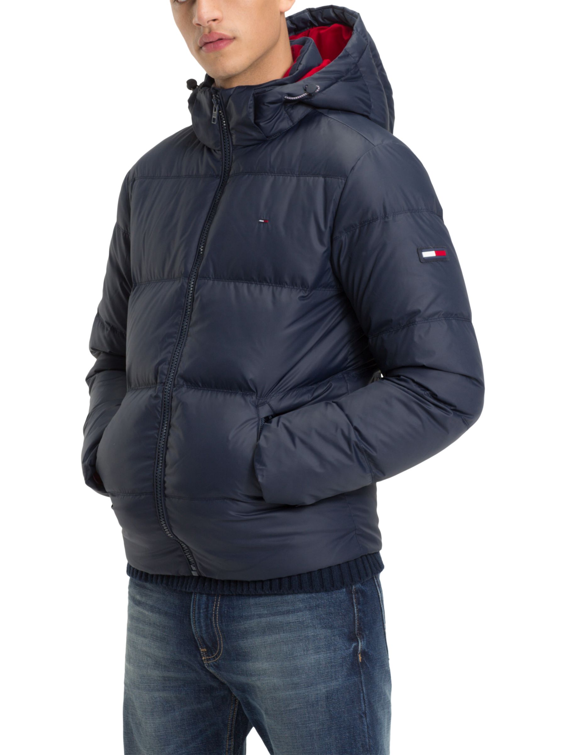 tommy jeans basic down jacket