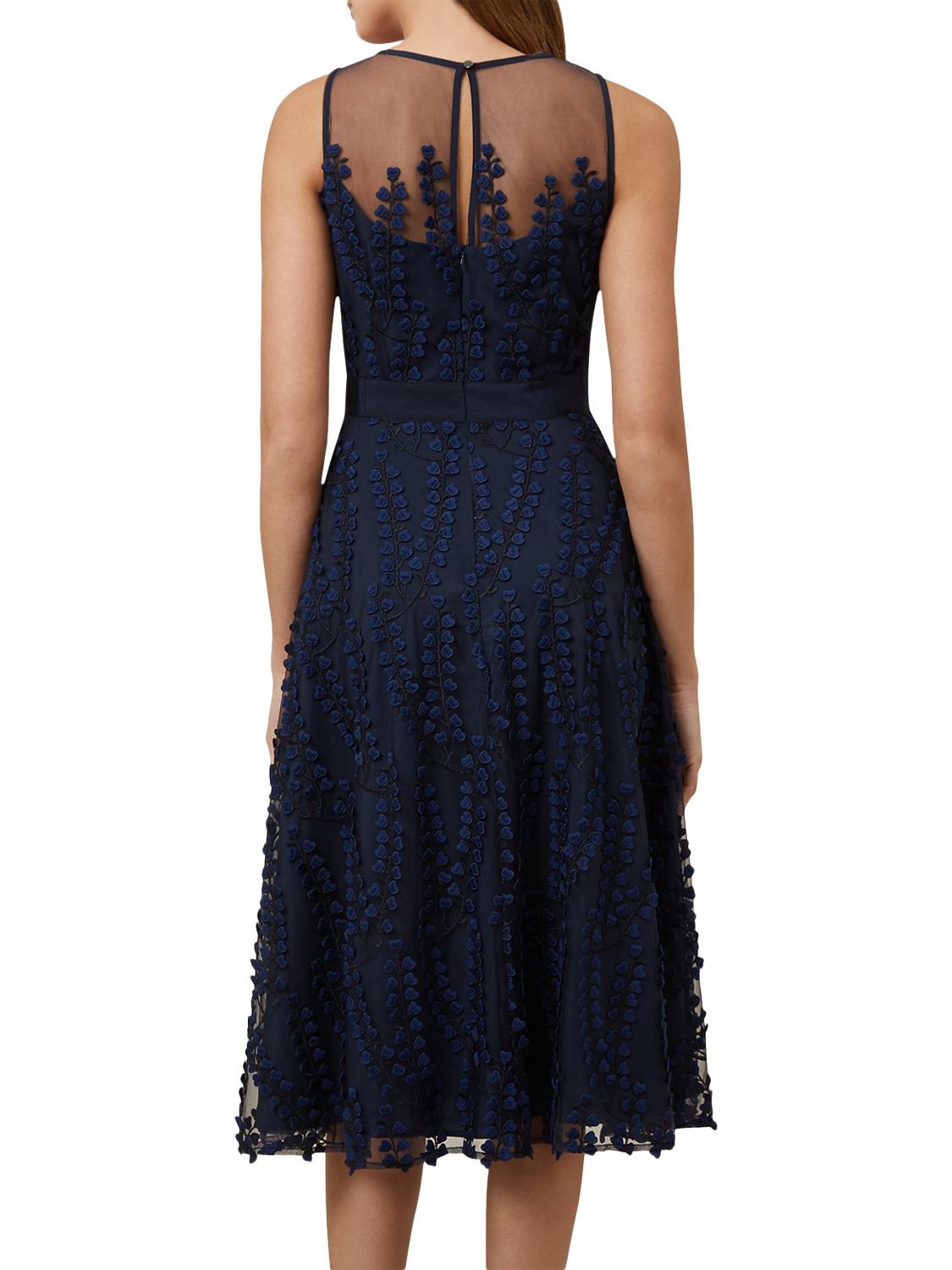 navy blue lace dress nordstrom