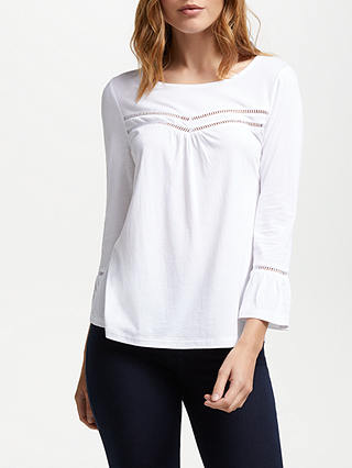 Boden Gracie Jersey Top, White