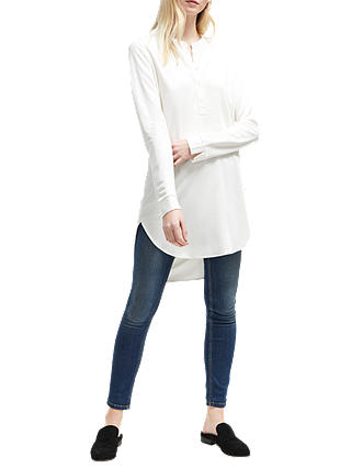 French Connection Sophia Jersey Shirt, Winter White