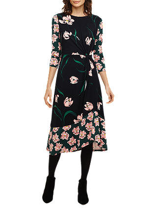 Phase Eight Leto Floral Dress, Navy/Multi