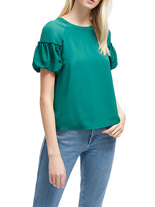 French Connection Puff Sleeve Top