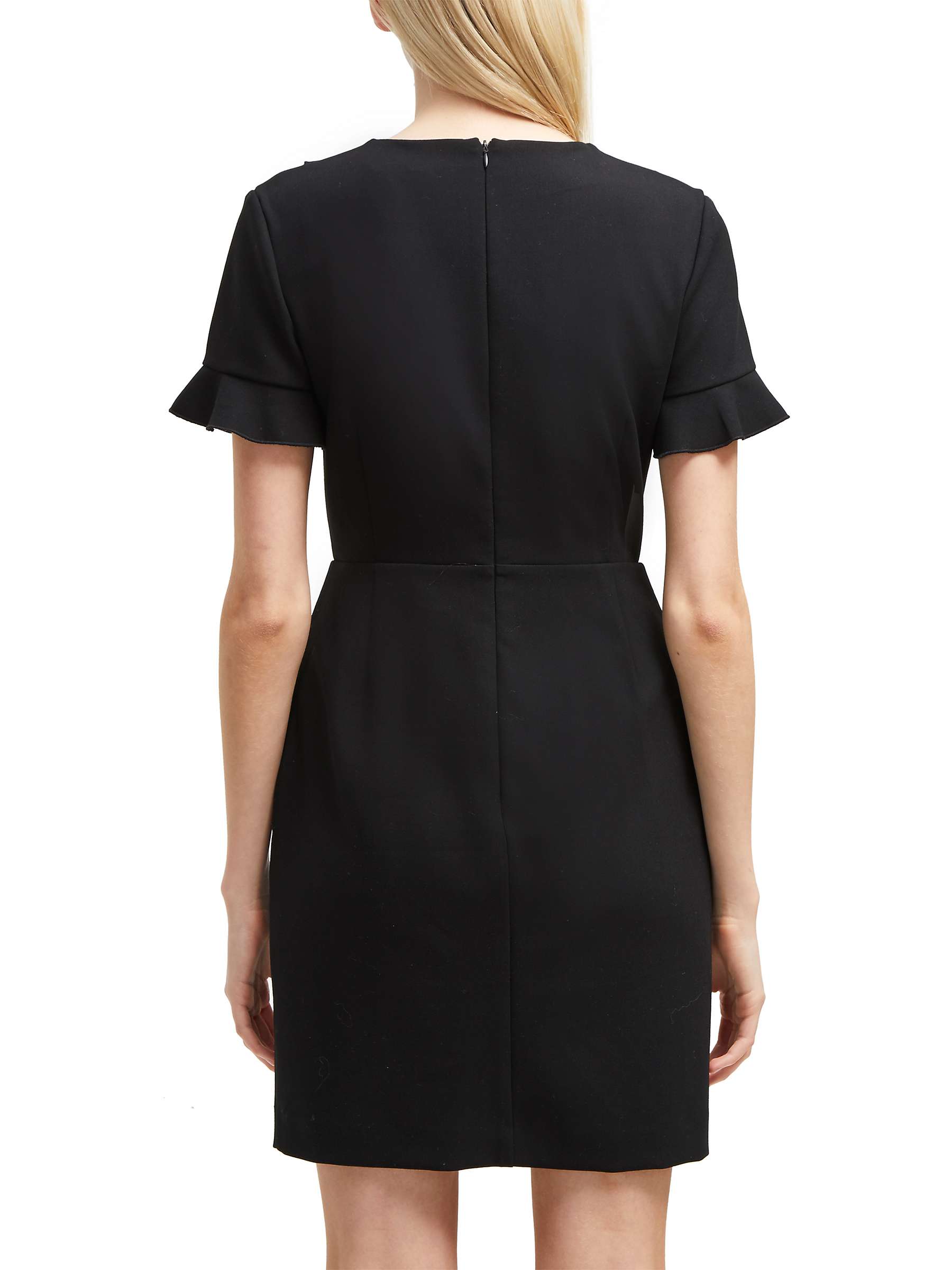Buy French Connection Stretch Frill Dress Online at johnlewis.com