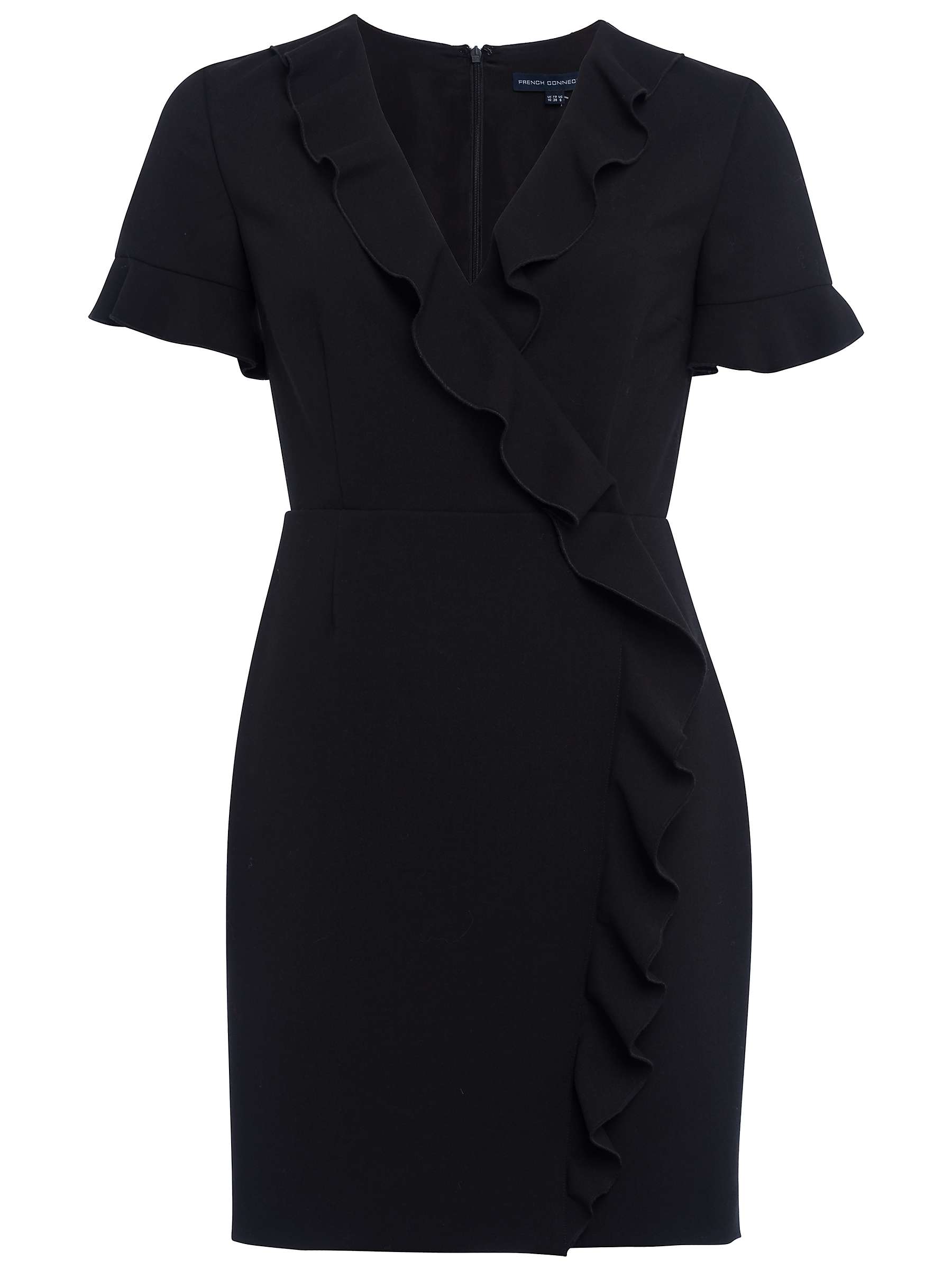 Buy French Connection Stretch Frill Dress Online at johnlewis.com