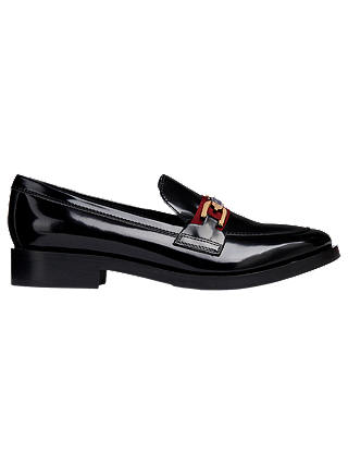 Geox Women's Donna Loafers, Black Leather