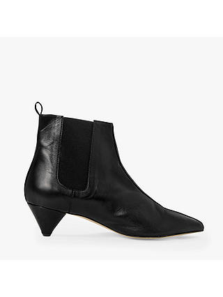 Kin Odelle Leather Cone Heel Chelsea Boots