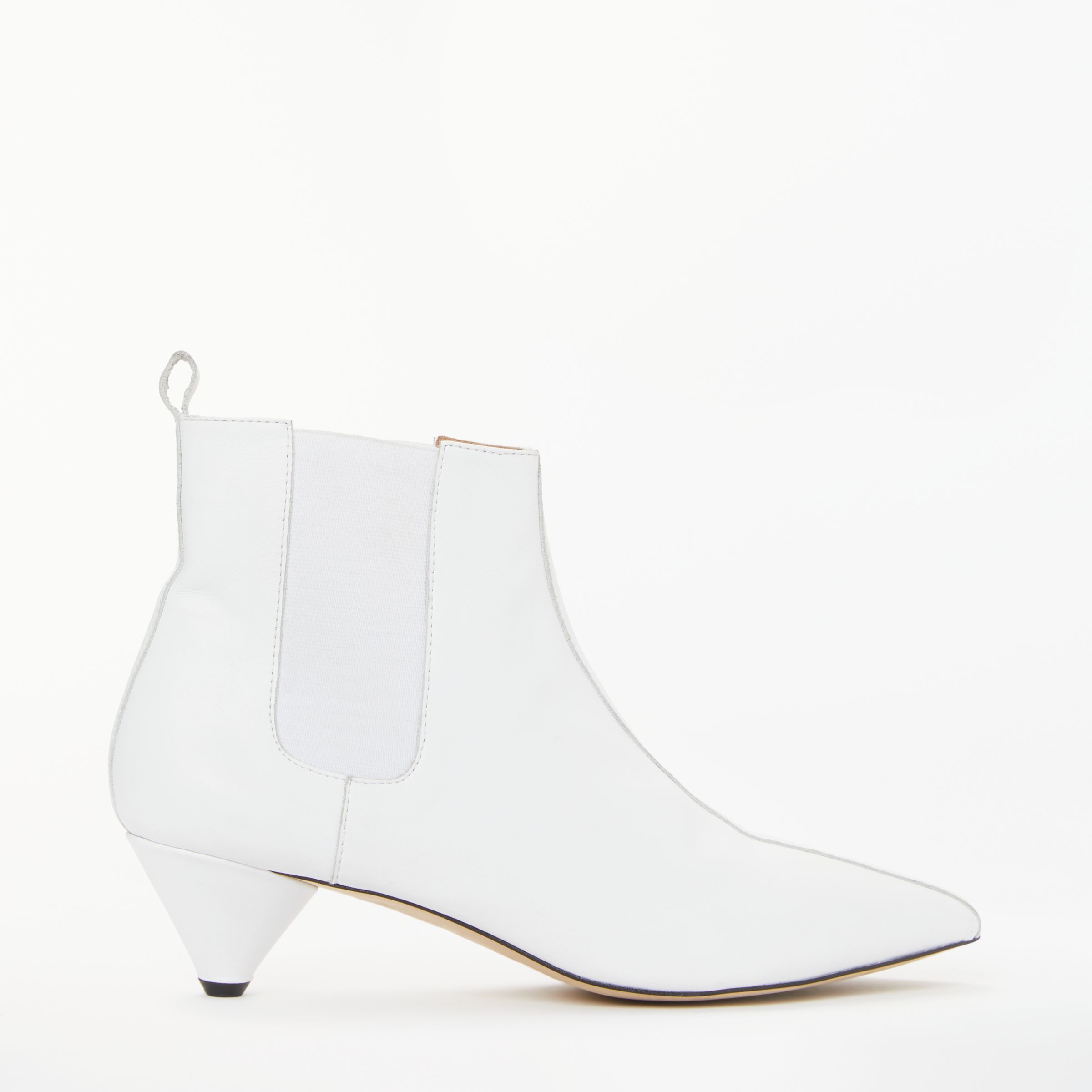 Kin Odelle Leather Cone Heel Chelsea Boots